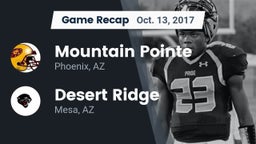 Recap: Mountain Pointe  vs. Desert Ridge  2017