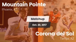Matchup: Mountain Pointe vs. Corona del Sol  2017