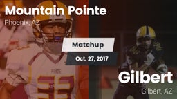 Matchup: Mountain Pointe vs. Gilbert  2017