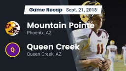 Recap: Mountain Pointe  vs. Queen Creek  2018