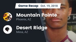 Recap: Mountain Pointe  vs. Desert Ridge  2018