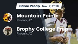 Recap: Mountain Pointe  vs. Brophy College Prep  2018