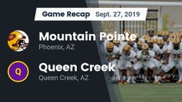 Recap: Mountain Pointe  vs. Queen Creek  2019