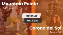 Matchup: Mountain Pointe vs. Corona del Sol  2019