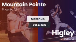 Matchup: Mountain Pointe vs. Higley  2020
