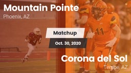 Matchup: Mountain Pointe vs. Corona del Sol  2020