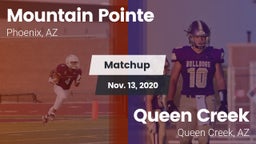 Matchup: Mountain Pointe vs. Queen Creek  2020