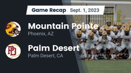 Recap: Mountain Pointe  vs. Palm Desert  2023