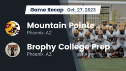 Recap: Mountain Pointe  vs. Brophy College Prep  2023