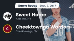 Recap: Sweet Home  vs. Cheektowaga Warriors 2017