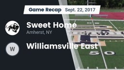 Recap: Sweet Home  vs. WiIliamsville East  2017