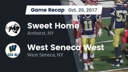 Recap: Sweet Home  vs. West Seneca West  2017