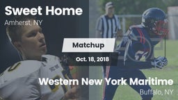 Matchup: Sweet Home High Scho vs. Western New York Maritime  2018