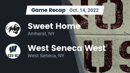 Recap: Sweet Home  vs. West Seneca West  2022