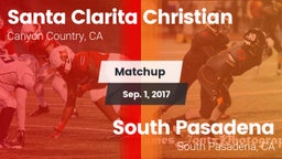 Matchup: Santa Clarita vs. South Pasadena  2017