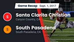Recap: Santa Clarita Christian  vs. South Pasadena  2017