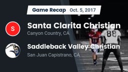Recap: Santa Clarita Christian  vs. Saddleback Valley Christian  2017