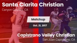 Matchup: Santa Clarita vs. Capistrano Valley Christian  2017