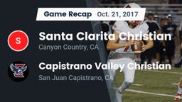 Recap: Santa Clarita Christian  vs. Capistrano Valley Christian  2017