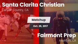 Matchup: Santa Clarita vs. Fairmont Prep  2017