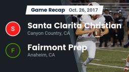 Recap: Santa Clarita Christian  vs. Fairmont Prep  2017