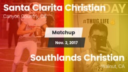 Matchup: Santa Clarita vs. Southlands Christian  2017