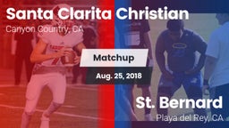 Matchup: Santa Clarita vs. St. Bernard  2018