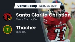 Recap: Santa Clarita Christian  vs. Thacher  2021