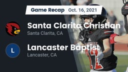 Recap: Santa Clarita Christian  vs. Lancaster Baptist  2021