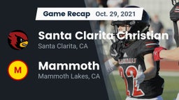 Recap: Santa Clarita Christian  vs. Mammoth  2021