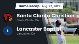 Recap: Santa Clarita Christian  vs. Lancaster Baptist  2022