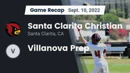 Recap: Santa Clarita Christian  vs. Villanova Prep 2022