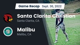 Recap: Santa Clarita Christian  vs. Malibu  2022