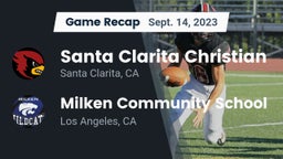 Recap: Santa Clarita Christian  vs. Milken Community School 2023