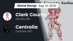 Recap: Clark County  vs. Centralia  2018