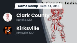 Recap: Clark County  vs. Kirksville  2018