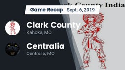 Recap: Clark County  vs. Centralia  2019