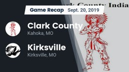 Recap: Clark County  vs. Kirksville  2019