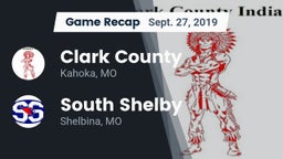 Recap: Clark County  vs. South Shelby  2019