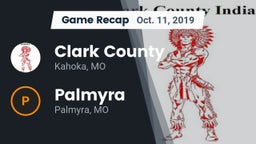 Recap: Clark County  vs. Palmyra  2019