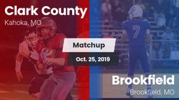 Matchup: Clark County High vs. Brookfield  2019