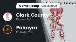 Recap: Clark County  vs. Palmyra  2020