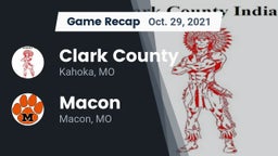 Recap: Clark County  vs. Macon  2021