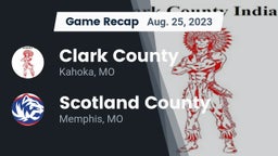 Recap: Clark County  vs. Scotland County  2023