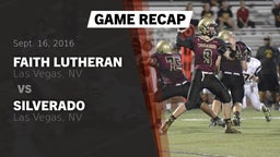 Recap: Faith Lutheran  vs. Silverado  2016