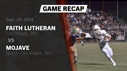 Recap: Faith Lutheran  vs. Mojave  2015