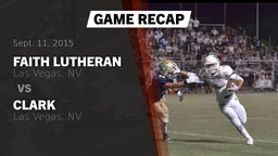 Recap: Faith Lutheran  vs. Clark  2015