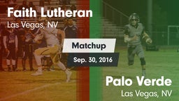 Matchup: Faith Lutheran vs. Palo Verde  2016