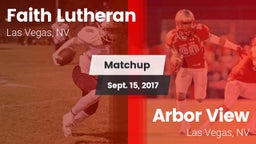Matchup: Faith Lutheran vs. Arbor View  2017