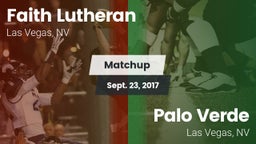 Matchup: Faith Lutheran vs. Palo Verde  2017